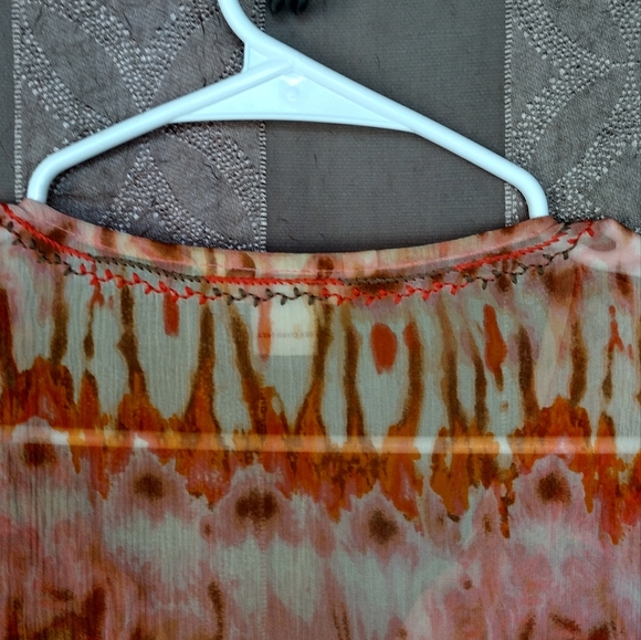 👚 Sundance Women's Top 100% Silk Flawed - Picture 4 of 16